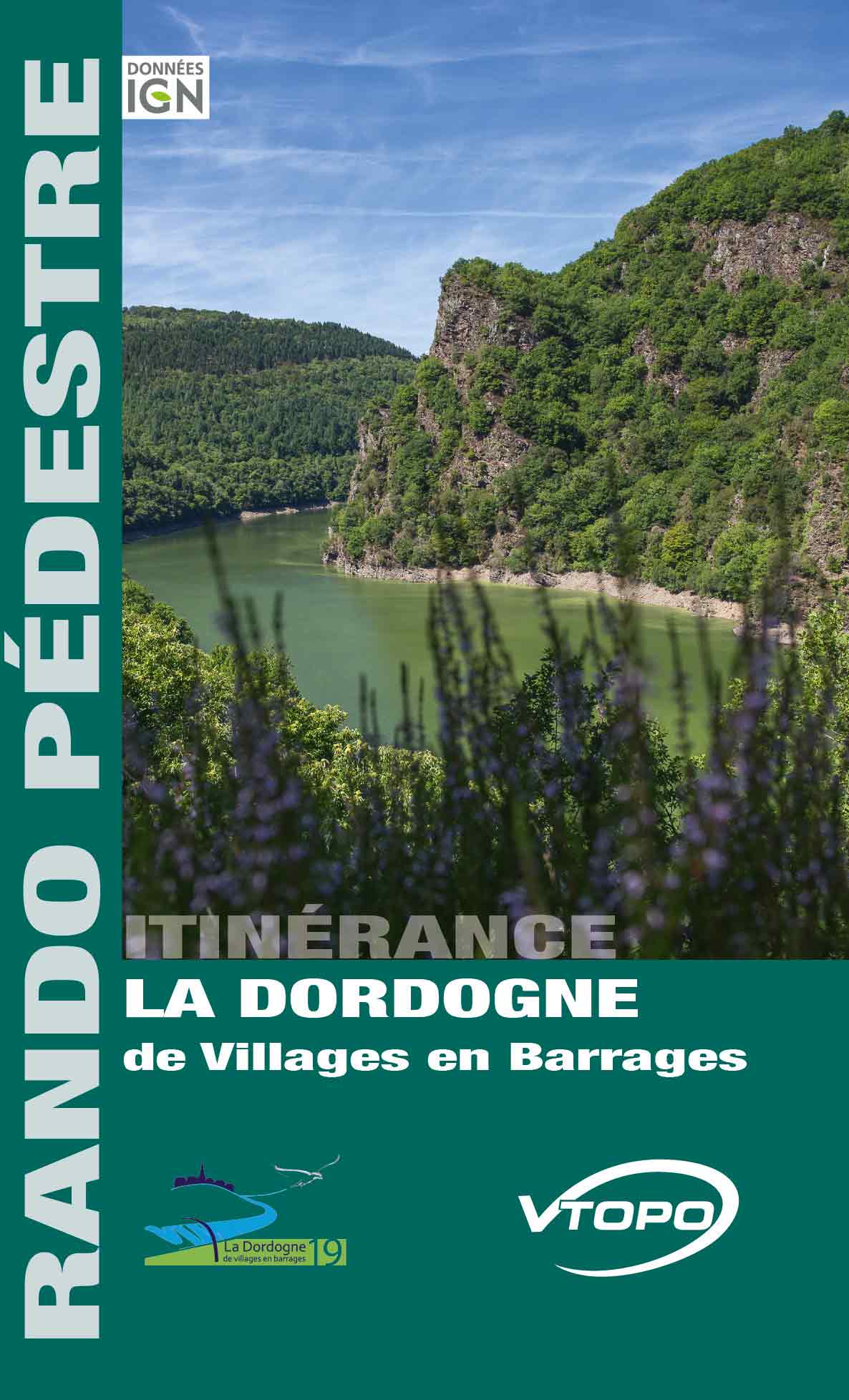 VTOPO HIKING The Dordogne from Villages to Dams
