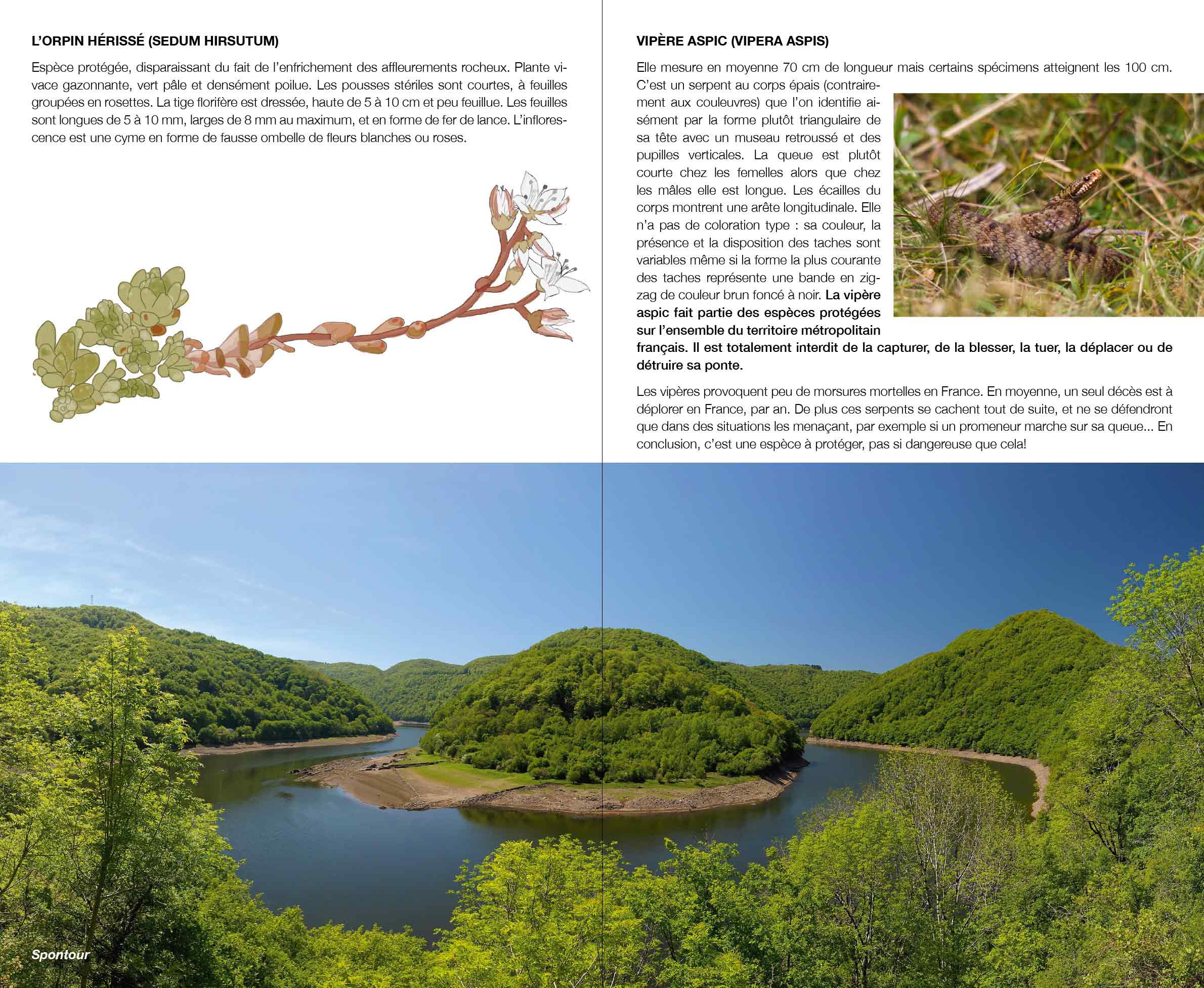 VTOPO HIKING The Dordogne from Villages to Dams