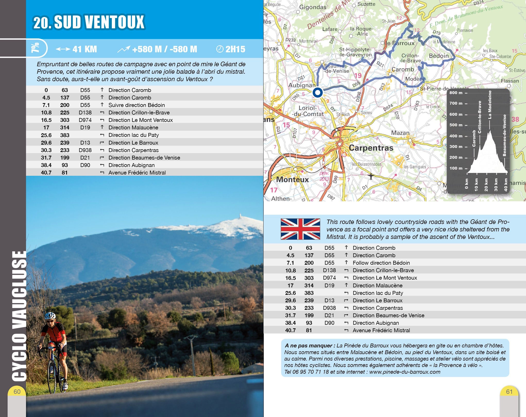 VTOPO Cyclo Vaucluse - 2nd edition